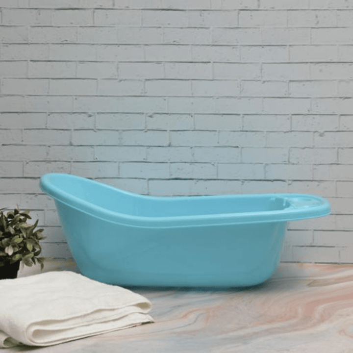 Baby Bath Tub - Good Quality Plastic - Ergonomic & Spacious - Lightweight - Souk Al RasHousehold