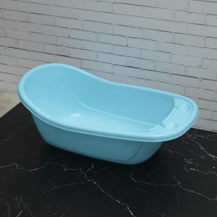 Baby Bath Tub - Good Quality Plastic - Ergonomic & Spacious - Lightweight - Souk Al RasHousehold