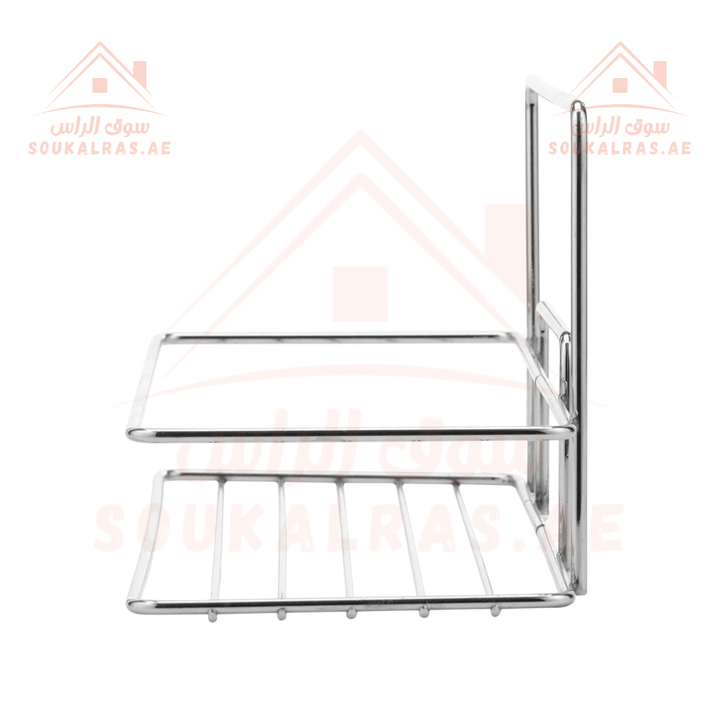 Bathroom Shower Rack | Single Tier Floating Wall Shelf - Souk Al RasBathroom Accessories