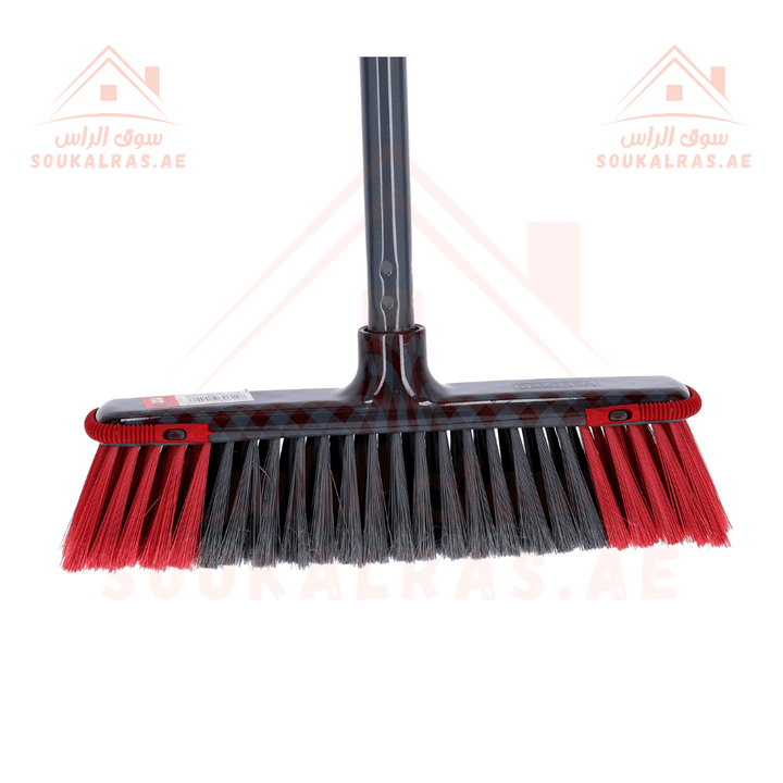 Broom with Handle - Indoor Sweeping Broom Brush for Kitchen Floors - Souk Al RasHousehold Cleaning Supplies