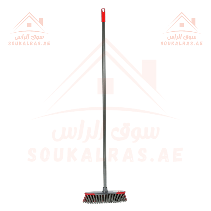 Broom with Handle - Indoor Sweeping Broom Brush for Kitchen Floors - Souk Al RasHousehold Cleaning Supplies