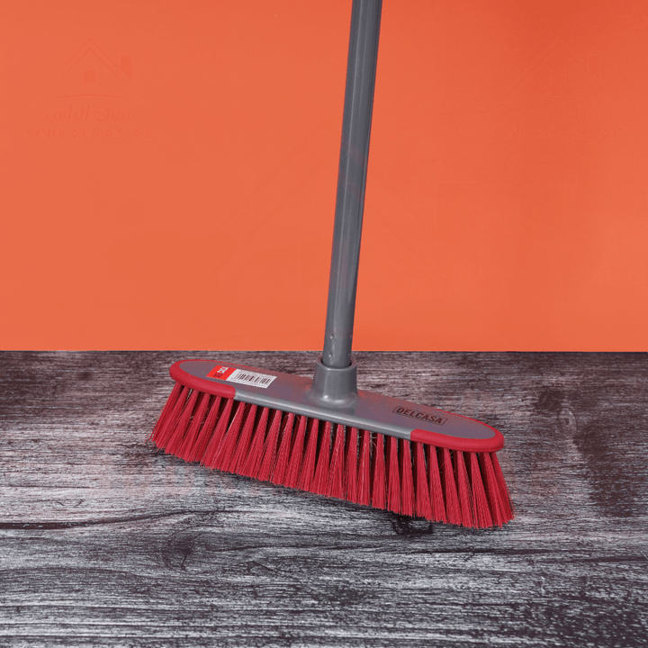 Broom with Handle - Indoor Sweeping Broom Brush for Kitchen Floors - Souk Al RasHousehold Cleaning Supplies