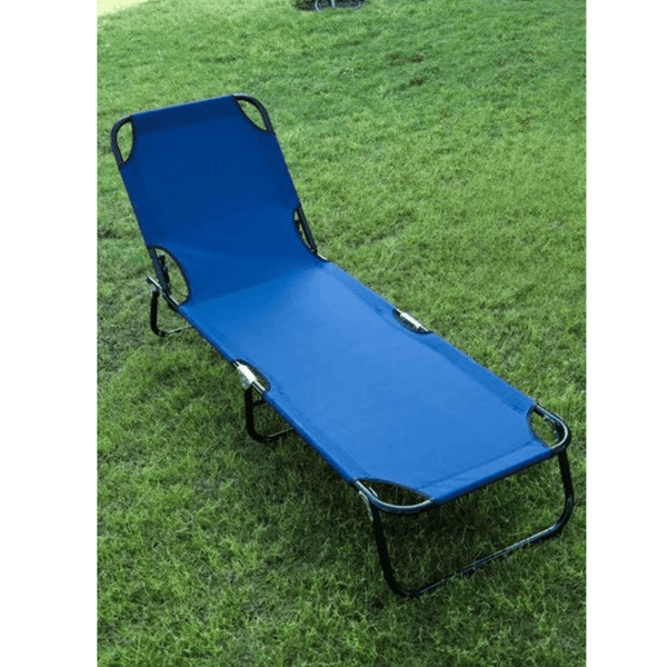 Campmate Beach Bed - Portable, Compact And Foldable - Blue - Souk Al RasHousehold