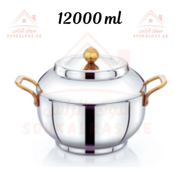 Celerio Hot Pot 12000 ML | Premium Stainless Steel Advanced thermal technology Insulated Food Warmer. - Souk Al Ras