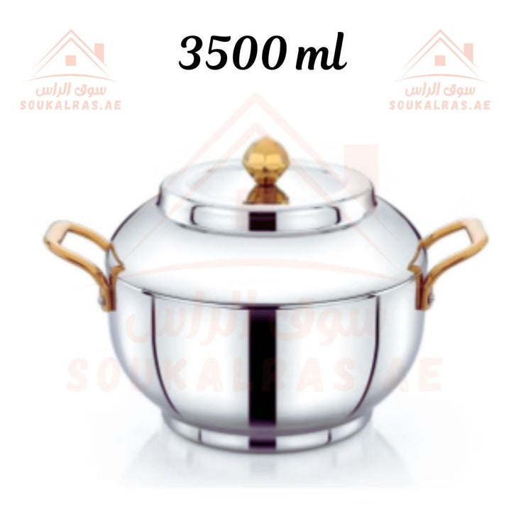 Celerio Hot Pot 3500 ML | Premium Stainless Steel Advanced thermal technology Insulated Food Warmer. - Souk Al Ras