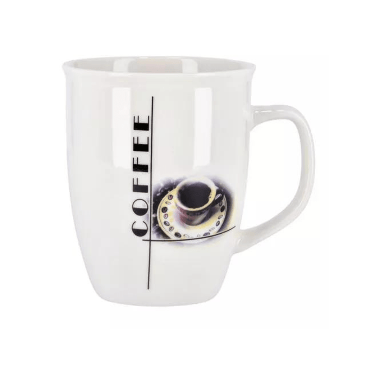 Ceramic Mug - Premium Quality and Heat Resistant Handle 12Oz - Souk Al RasDrinkware