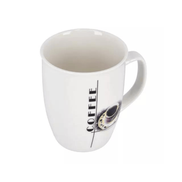 Ceramic Mug - Premium Quality and Heat Resistant Handle 12Oz - Souk Al RasDrinkware