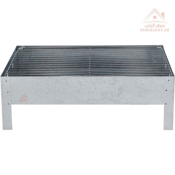 Charcoal BBQ Grill | Portable Metal Charcoal Grill | Outdoor Cooking & Barbecue| Two Sizes Available - Souk Al Ras