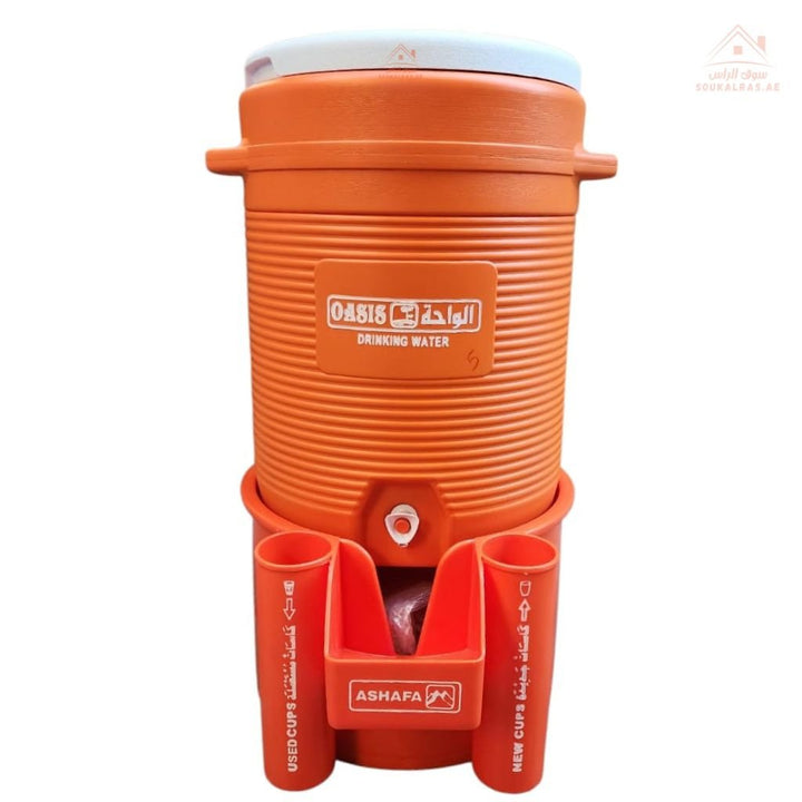 Coleman Base 10 Gallon Water Cooler | Large 40 Liter Capacity | Durable | High - Performance Insulation | Easy to Clean and Reuse - same brand used in Harameen - Souk Al Ras