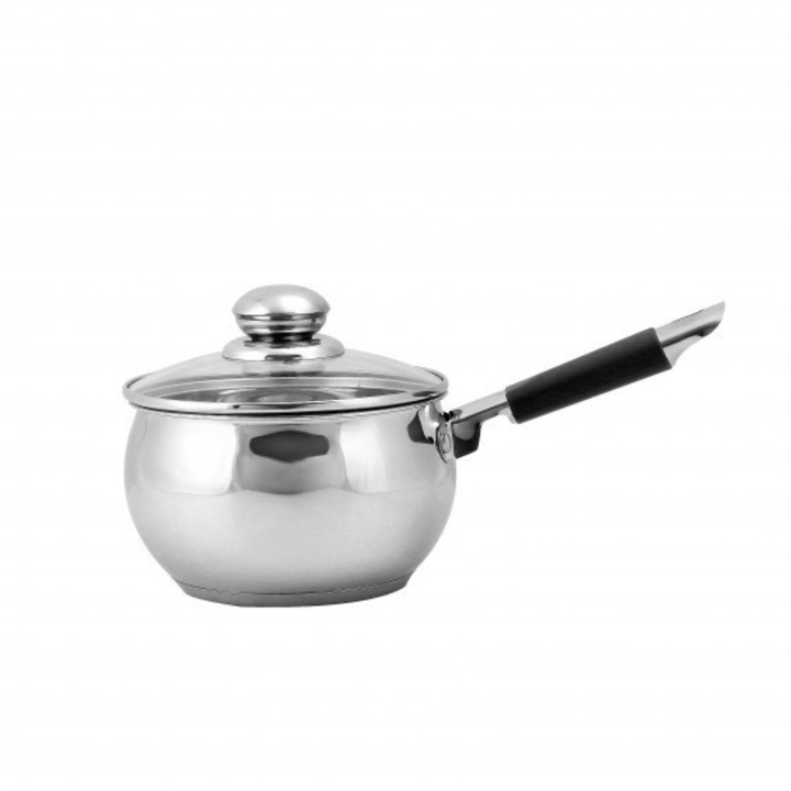 Cookware Set of 7 - Highly Durable Design - PFOA Free - Silver Stainless Steel - Souk Al RasCookware Sets