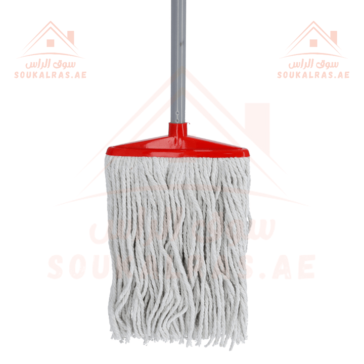 Cotton Mop Head with Iron Pole - Souk Al RasHousehold