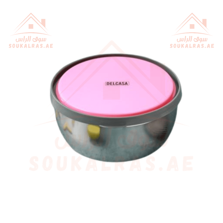 Delcasa 1000ML Stainless Steel Lunch Box | Leak - Proof Food Storage Container - Souk Al Ras