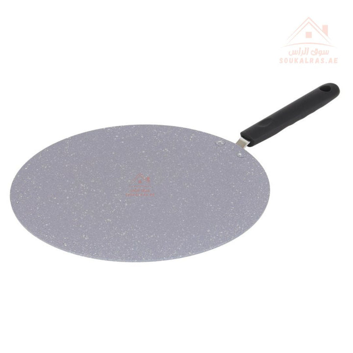 Delcasa 30CM Non - Stick Tawa | Durable Flat Pan for Roti, Dosa, Crepes | Heat - Resistant Handle - Souk Al Ras