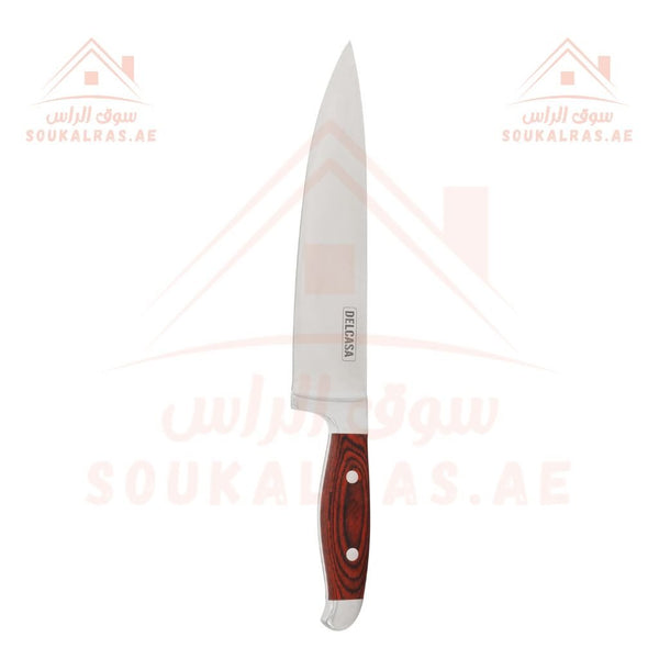 DELCASA 8" CHEF Knife | Precision Cutting | Sharp Stainless Steel Blade | All - Purpose Kitchen Knife - Souk Al RasKitchen Knives