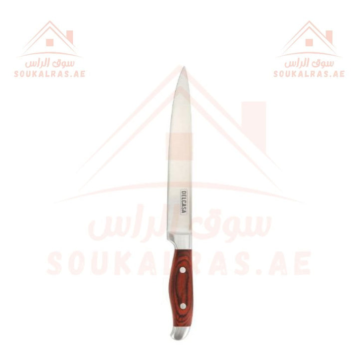 DELCASA 8" SLICER Knife | Precision Cutting | Sharp Stainless Steel Blade | All - Purpose Kitchen Knife - Souk Al RasKitchen Knives