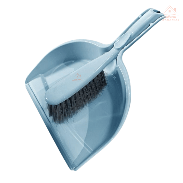 Delcasa Dustpan with Brush | Ergonomic & Modern Design | Ideal for efficient cleaning, ergonomic comfort, and hygienic use - Souk Al Ras