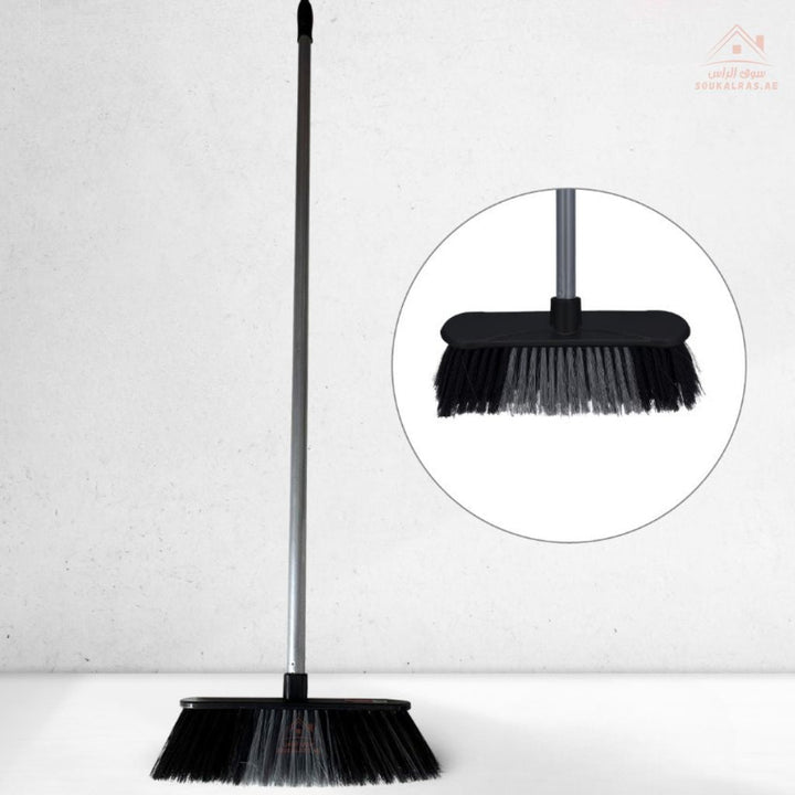 Delcasa Floor Broom with Metal Stick | Lightweight, Durable, Efficient Sweeping | Made in India - Souk Al Ras