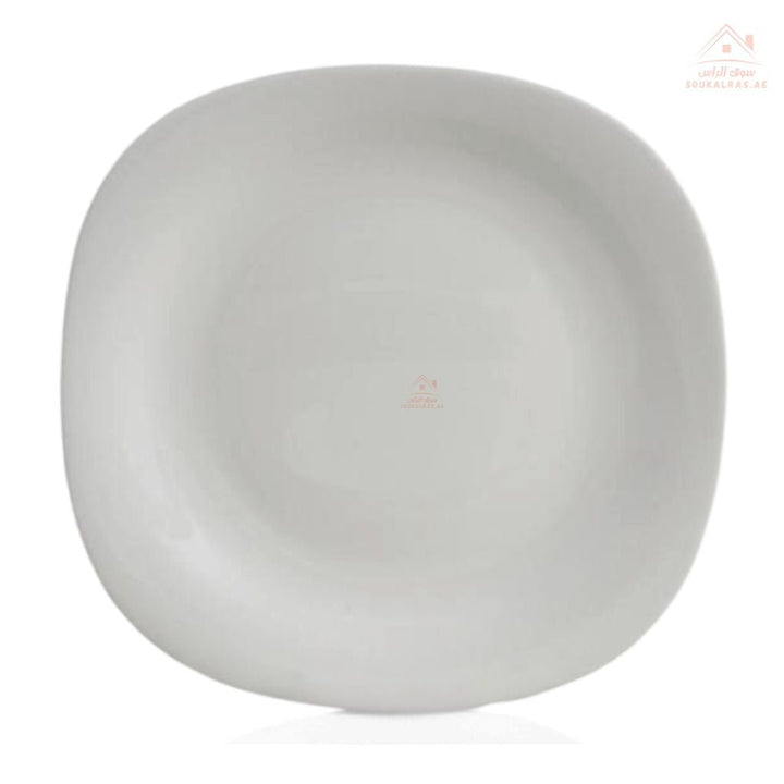DELCASA Opal Ware Dinner Set - Plates and Bowls 12 Pcs |Durable, stylish, and practical - Souk Al Ras