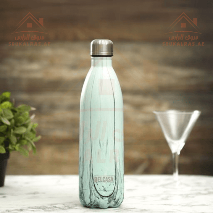 Delcasa Vacuum Bottle - 500ML | Stylish Insulated Water Bottle for Hot & Cold Drinks - Souk Al Ras