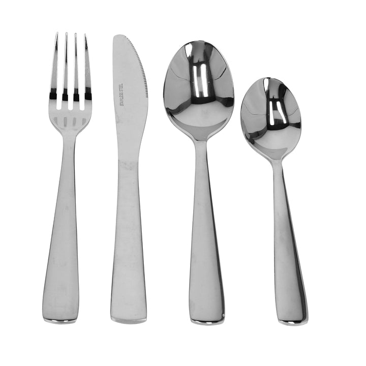 Deluxe Cutlery Set, Stainless Steel Dinner Cutlery 24Piece - Souk Al RasCutlery Sets