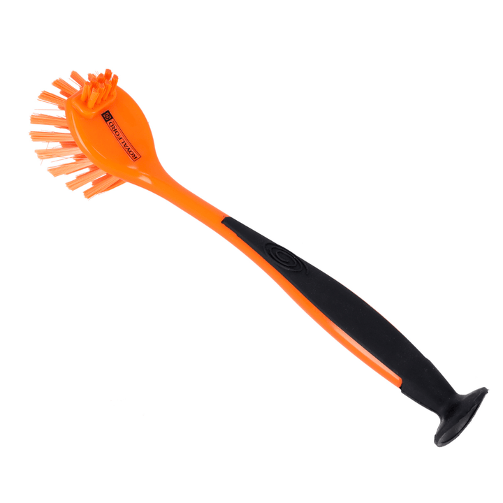 Dish Brush - Best Scratch - Free Cleaning Tool - Orange Kitchen Brush - Souk Al RasAccessories