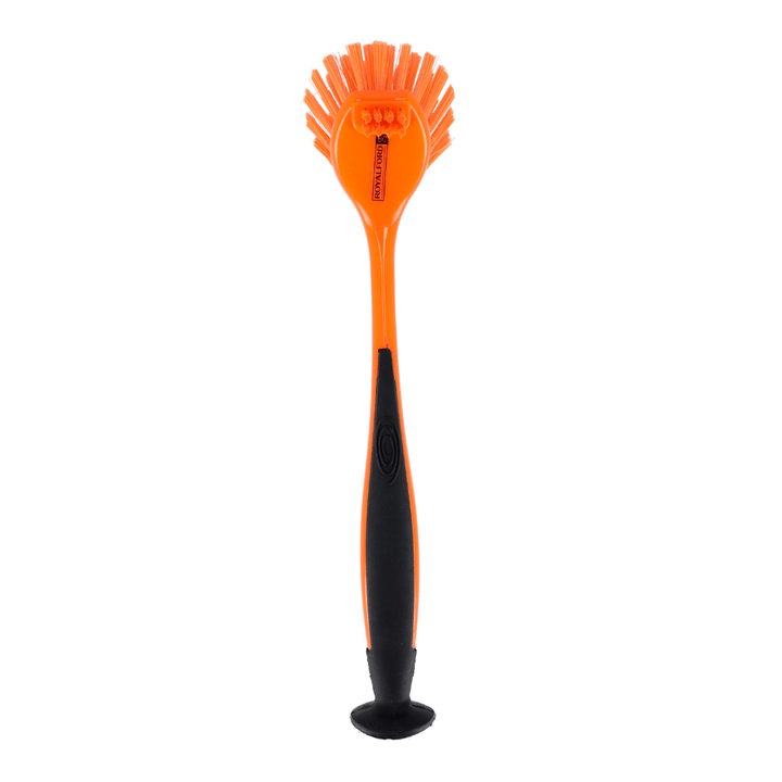 Dish Brush - Best Scratch - Free Cleaning Tool - Orange Kitchen Brush - Souk Al RasAccessories