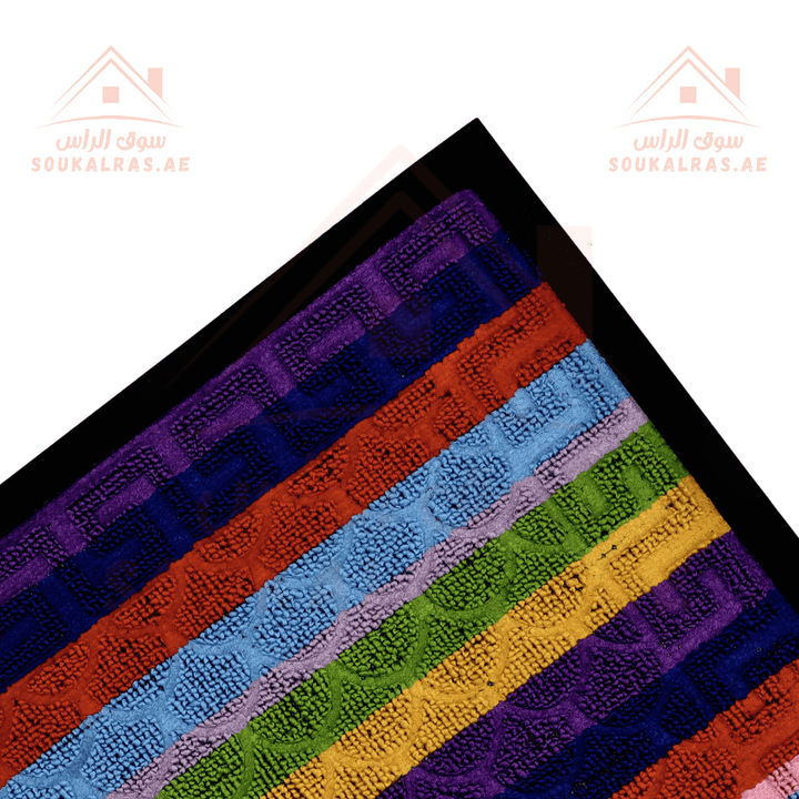 Door Mat with PP Surface & Rubber Backing | Non - Slip Base for Indoor & Outdoor Use - Souk Al RasHousehold