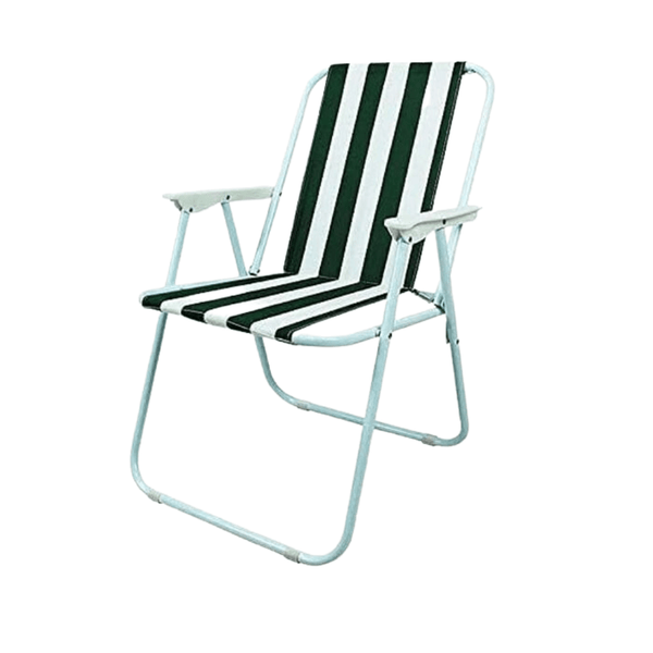 Durable Camping Foldable Beach Chair - High Load - Bearing Capacity - Souk Al RasCamping Tools