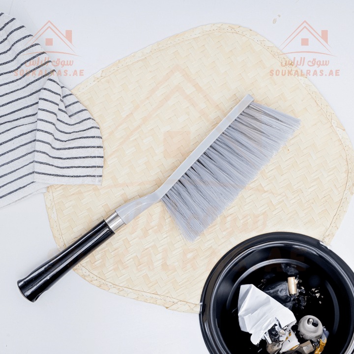 Durable Household Hand Dust Brush | PP & PET Material | Elegant Design - Souk Al RasHousehold