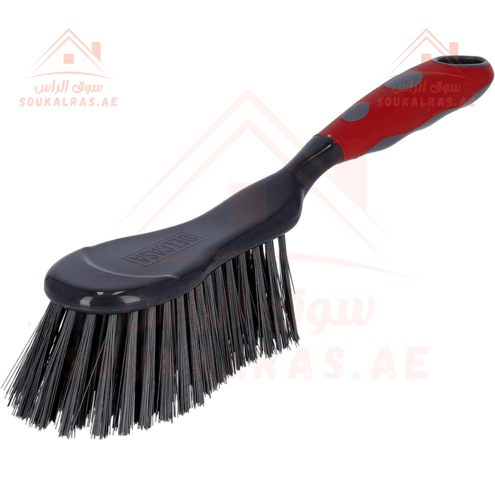 Dust Pan & Brush Set - Hand Broom with Synthetic Stiff Bristles - Souk Al RasHousehold Cleaning Supplies