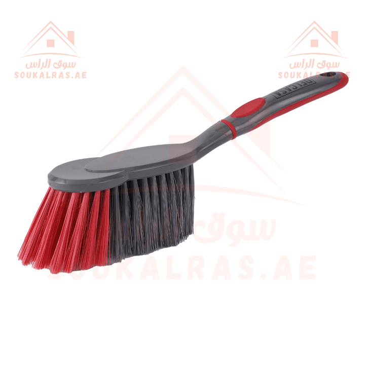 Dust Pan & Brush Set - Hand Broom with Synthetic Stiff Bristles - Souk Al RasHousehold Cleaning Supplies