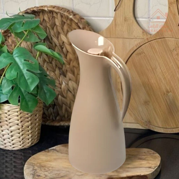 Elegant Thermal Vacuum Flask | Multiple Colors | 1 Liter Capacity | Keeps Drinks Hot & Cold for Hours - Souk Al Ras