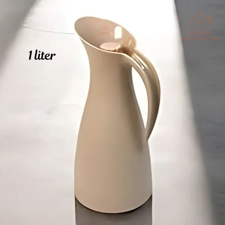 Elegant Thermal Vacuum Flask | Multiple Colors | 1 Liter Capacity | Keeps Drinks Hot & Cold for Hours - Souk Al Ras