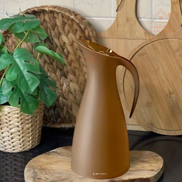 Elegant Thermal Vacuum Flask | Multiple Colors | 1 Liter Capacity | Keeps Drinks Hot & Cold for Hours - Souk Al Ras
