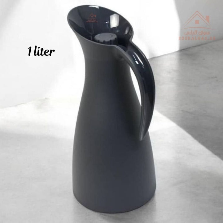 Elegant Thermal Vacuum Flask | Multiple Colors | 1 Liter Capacity | Keeps Drinks Hot & Cold for Hours - Souk Al Ras