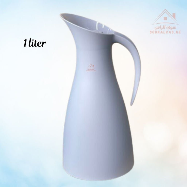 Elegant Thermal Vacuum Flask | Multiple Colors | 1 Liter Capacity | Keeps Drinks Hot & Cold for Hours - Souk Al Ras