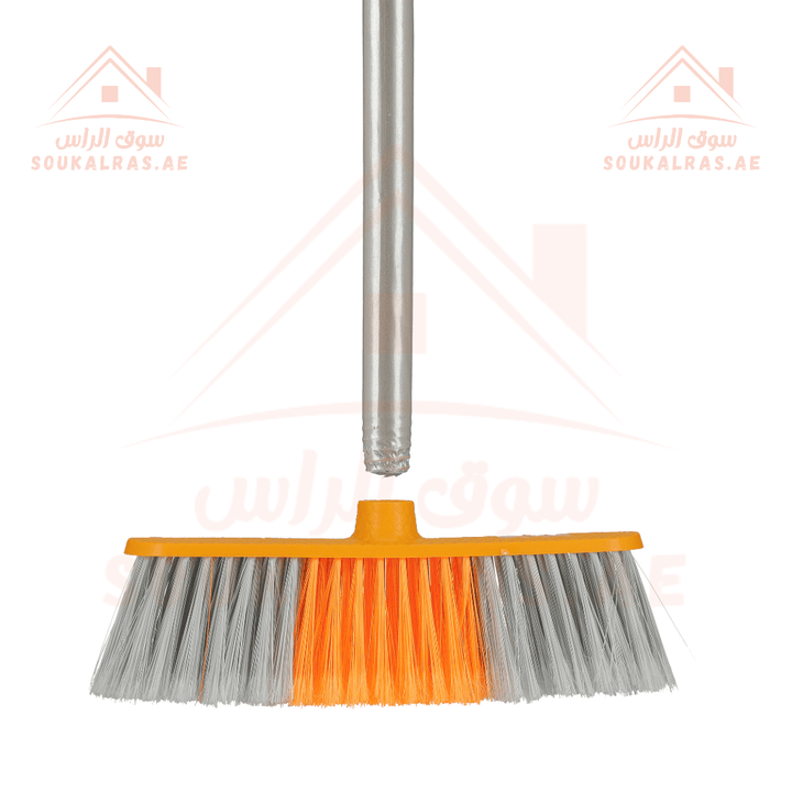 Floor Broom with Long Handle | Durable & Efficient Sweeping - Souk Al RasHousehold Cleaning Supplies