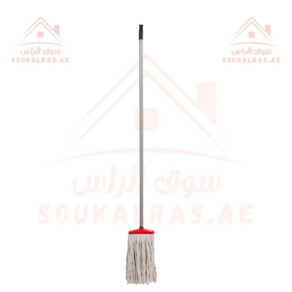 Floor Mop with Metal Stick | Superior Water Absorbency & Faster Dehydration - Souk Al RasHousehold Cleaning Supplies