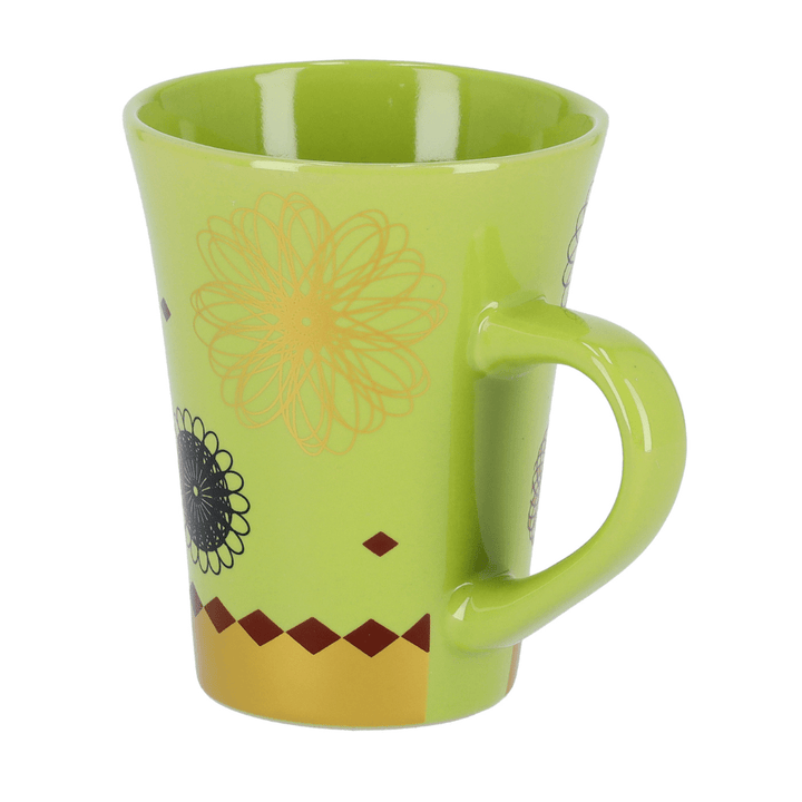 Flower Coffee Mug - Porcelain Mug 27cm - Souk Al RasCups & Mugs