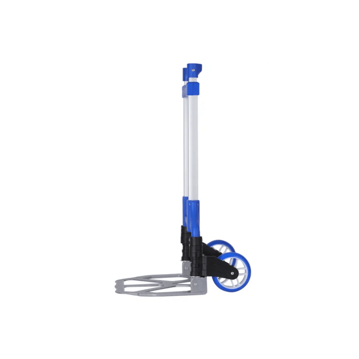 Foldable Hand Truck - Multi - Purpose Utility - Durable Aluminum Pipes 80 KG Capacity - Souk Al RasHousehold