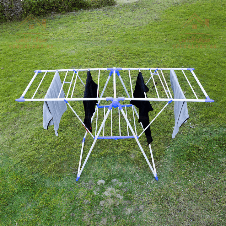 Folding Metal Clothes Dryer | Easy to Use & Space - Saving - Souk Al RasHousehold