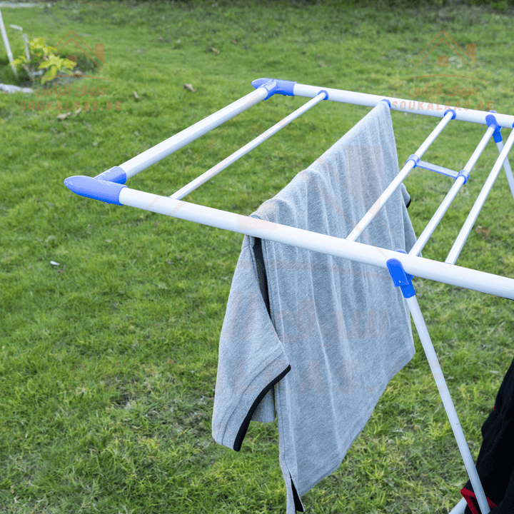 Folding Metal Clothes Dryer | Easy to Use & Space - Saving - Souk Al RasHousehold