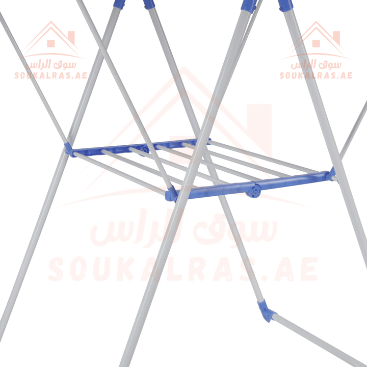 Folding Metal Clothes Dryer | Easy to Use & Space - Saving - Souk Al RasHousehold