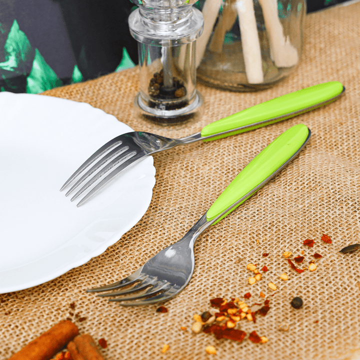 Forks Perfect for Salad, Appetizer, and Dessert 2 Pieces - Souk Al RasCutlery & Flatware