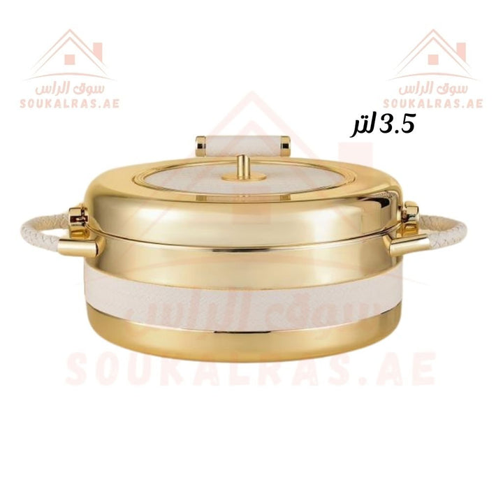 Fursan Luxury Hot Pot | 2.5L, 3.5L, 4.5L, 5.5L | Keeps Food Hot & Fresh| Ideal for home use, gatherings, and special occasions. - Souk Al Ras