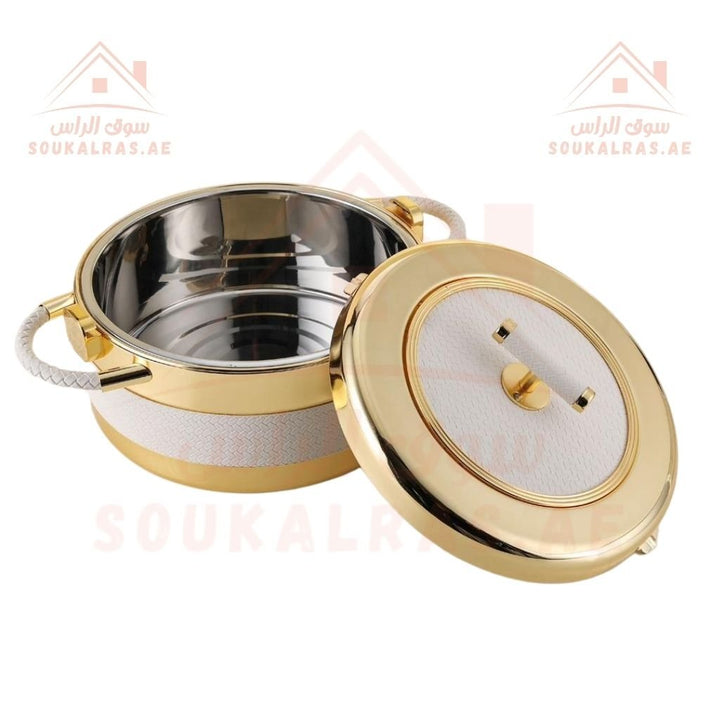 Fursan Luxury Hot Pot | 2.5L, 3.5L, 4.5L, 5.5L | Keeps Food Hot & Fresh| Ideal for home use, gatherings, and special occasions. - Souk Al Ras