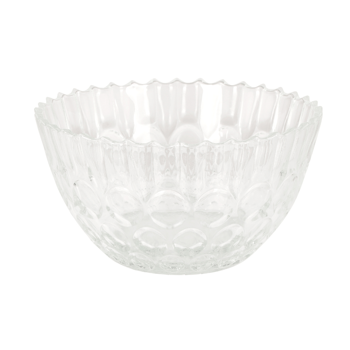 Glass Bowls Set - Bubble Design Bowls 7pcs - Souk Al RasDinnerware