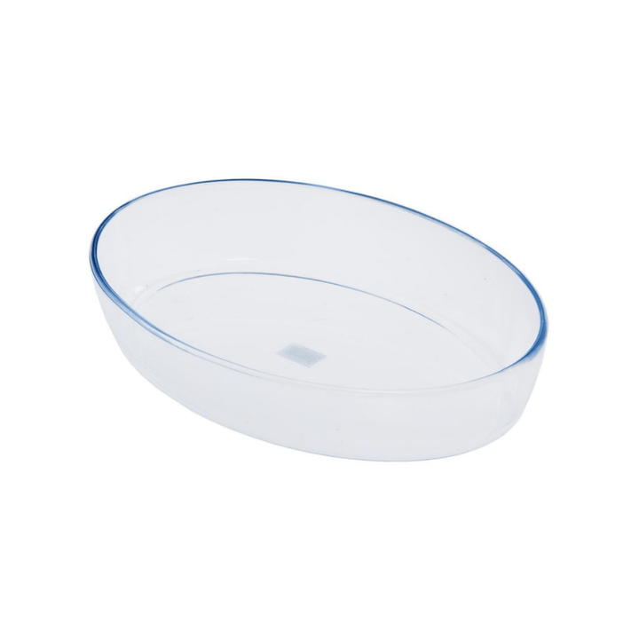 Glass Oval Baking Dish - High - Quality Bakeware 3L - Souk Al RasBaking Pans & Moulds