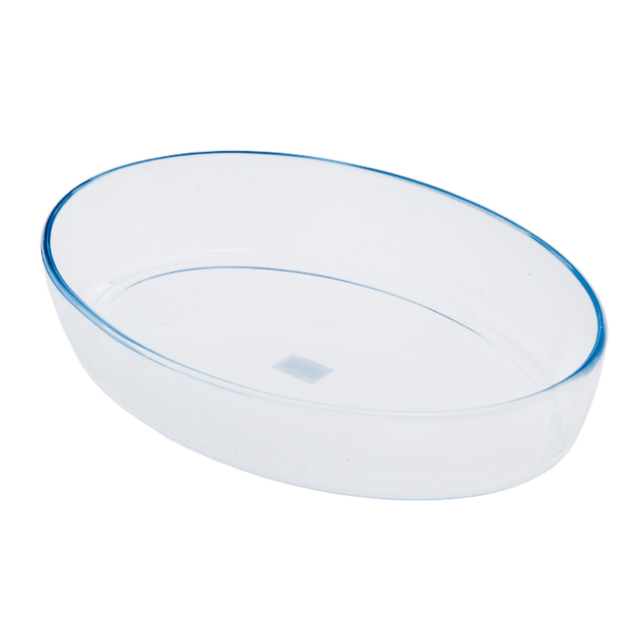 Glass Oval Baking Dish - High - Quality Bakeware 3L - Souk Al RasBaking Pans & Moulds