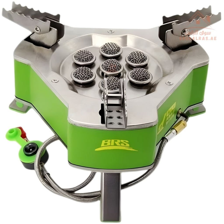 Heavy - Duty Camping Gas Stove with Ignition | High Heat Outdoor Burner | Portable Foldable Stove with Carry Case| Ideal for camping, picnics, BBQ, and outdoor adventures. - Souk Al Ras